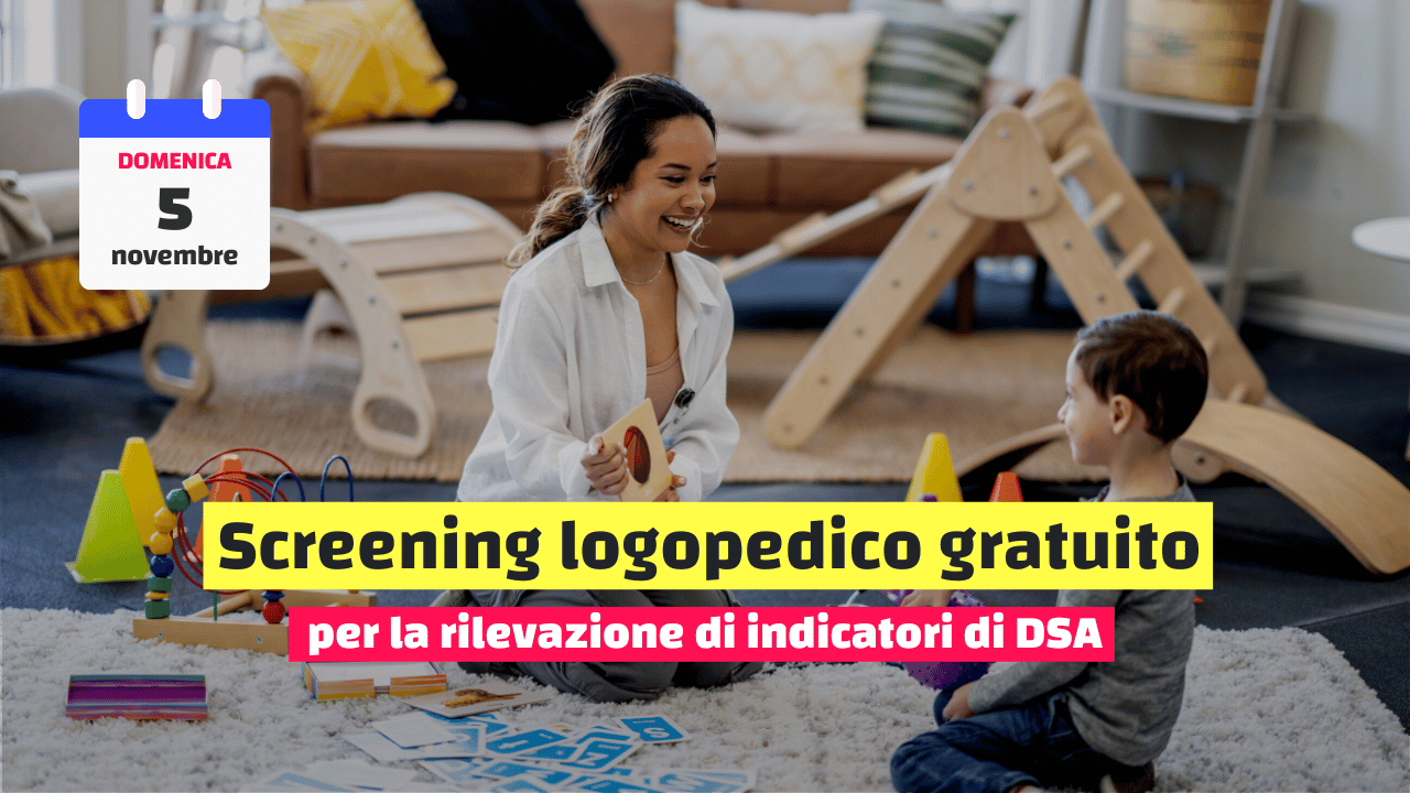 Screening logopedico gratuito per la rilevazione di indicatori di DSA